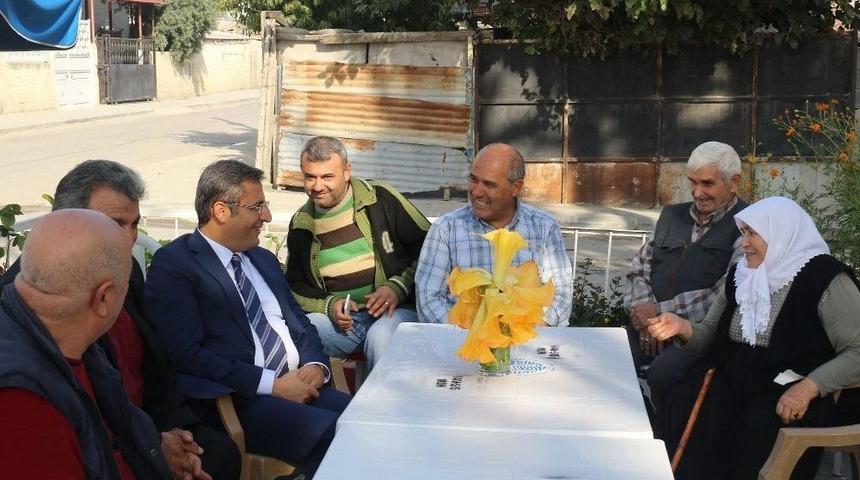 Başkan Pamuk, Bahşişli Vatandaşlarla Buluştu