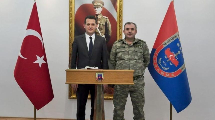 &Uuml;rkmezer&rsquo;den Albay &Ccedil;akmak&rsquo;a Hayırlı Olsun Ziyareti