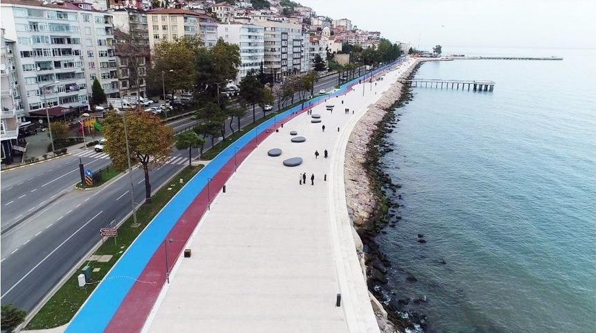 Ordu&rsquo;da &lsquo;bordo-mavi&rsquo; Renkler Olay Oldu