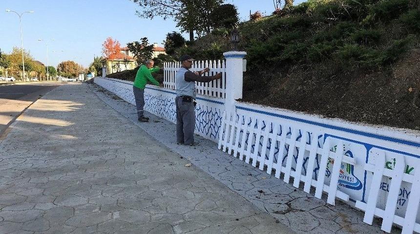 Başiskele&rsquo;de Dekoratif Duvarlar &Ccedil;itlerle G&uuml;zelleşiyor