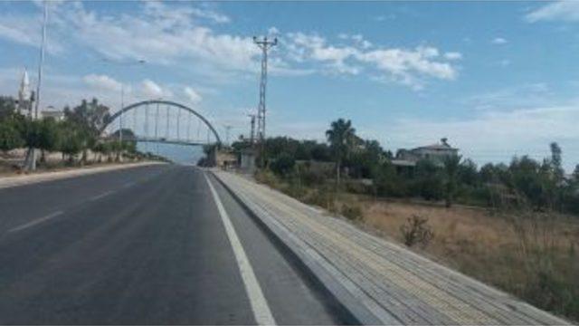 Anamur’da Bölünmüş Yol Çalışması Tamamlandı