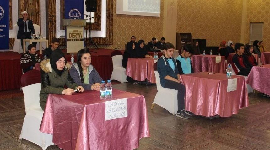 Afyonkarahisar&rsquo;da, &ldquo;liseler Arası Tarihi Camiler Bilgi Yarışması&rdquo; Ger&ccedil;ekleştirildi