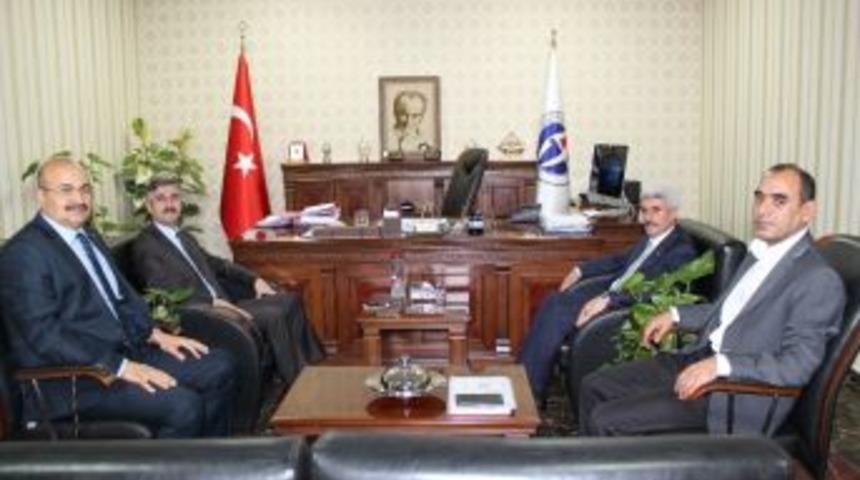 B&ouml;lge Adliye Mahkemesi Başkanı Kaya&rsquo;dan Başhekim Zengin&rsquo;e Ziyaret