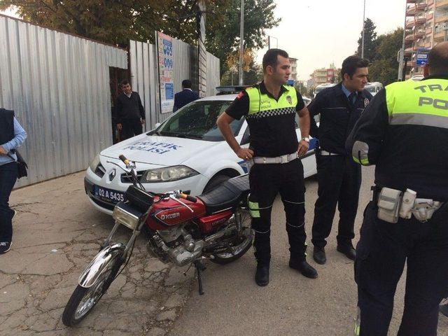 Gaziantep’te Çalınan Motosiklet Adıyaman’da Yakalandı