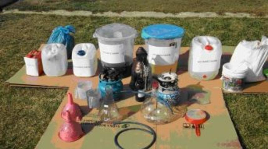 Maden Ocağına Uyuşturucu Baskını