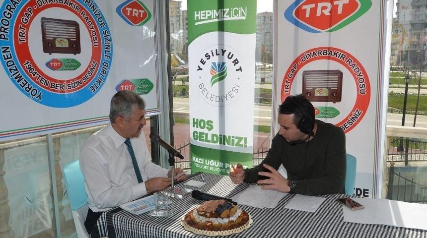 Başkan Polat, Trt Gap Radyo&rsquo;nun Konuğu Oldu