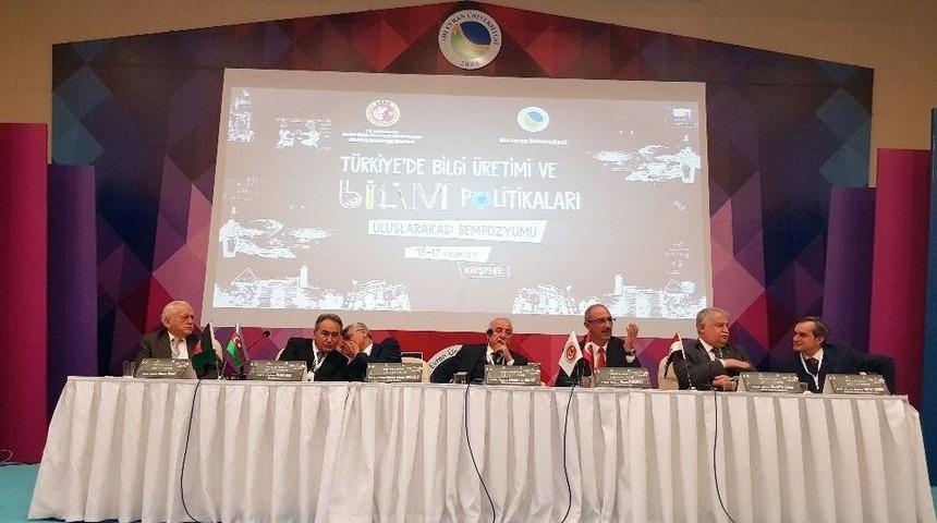 "t&uuml;rkiye&rsquo;de Bilgi &Uuml;retimi Ve Bilim Politikaları Uluslararası Sempozyumu" Başladı