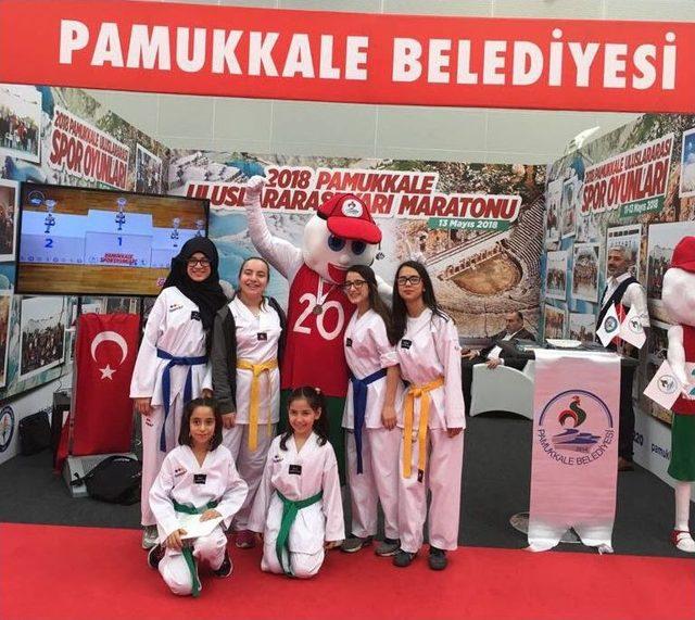 Pamukkale Belediyesi Maraton Ve Spor Fuarı’na Katıldı