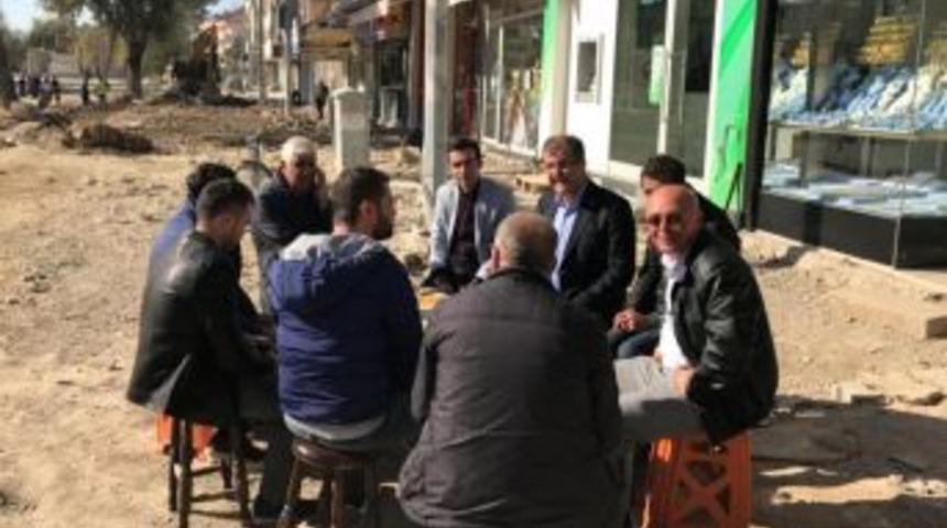 Başkan G&uuml;ven &Ccedil;alışmaları Yerinde İnceliyor