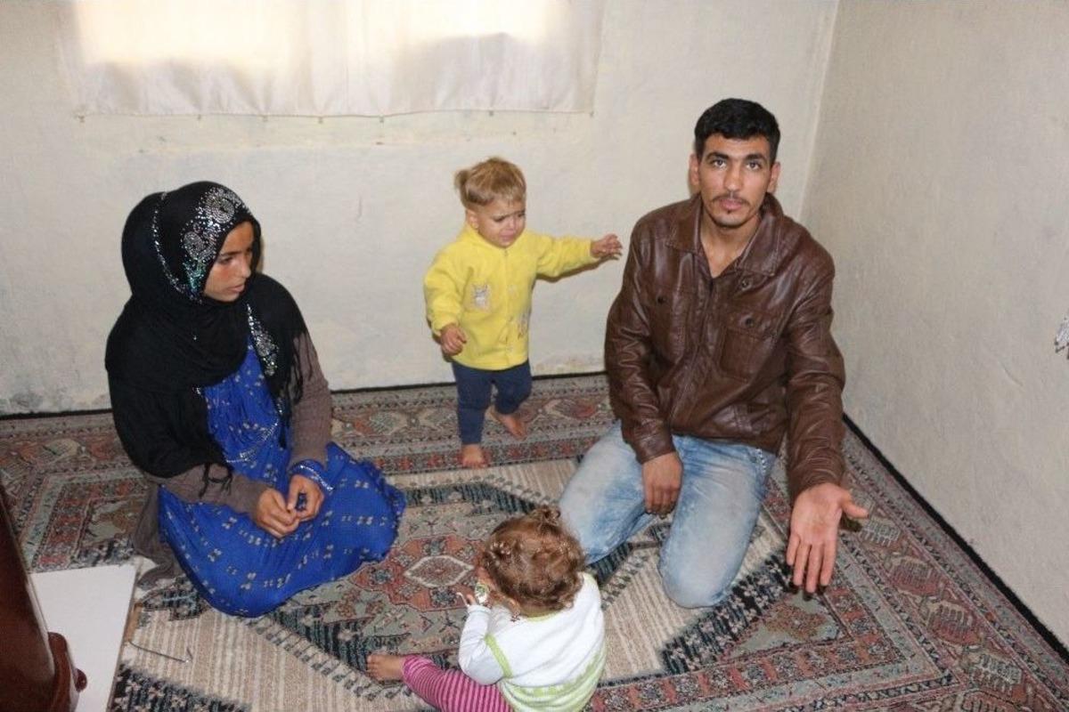 Suriyeli Ailenin Tek Odalı Evde Yaşam M&uuml;cadelesi