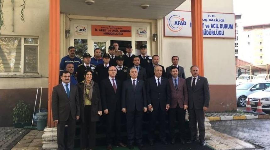 Vali Yıldırım Afad&rsquo;ı Ziyaret Etti