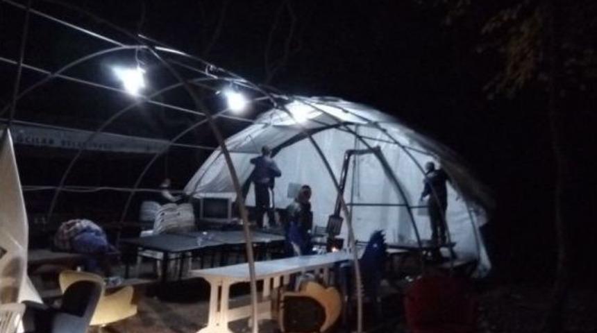 Belgrad Ormanında Kumar &Ccedil;adırına Baskın