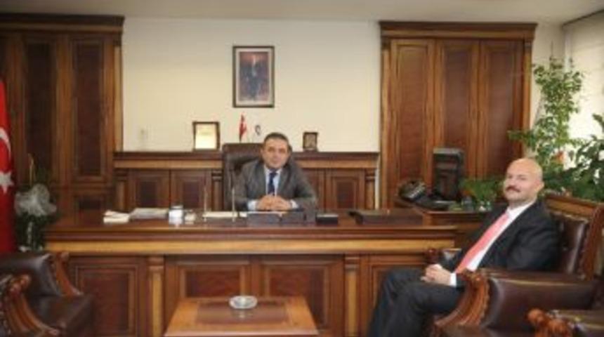 Sincan Kaymakamından, Yeni Se&ccedil;ilen Başkana &rsquo;hayırlı Olun&rsquo; Ziyareti