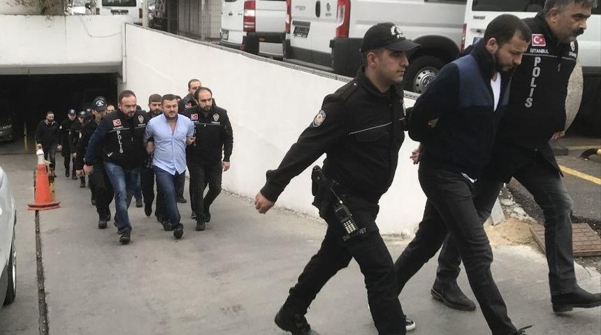 ’şirinler’ Çetesi Üyeleri Adliyeye Sevk Edildi