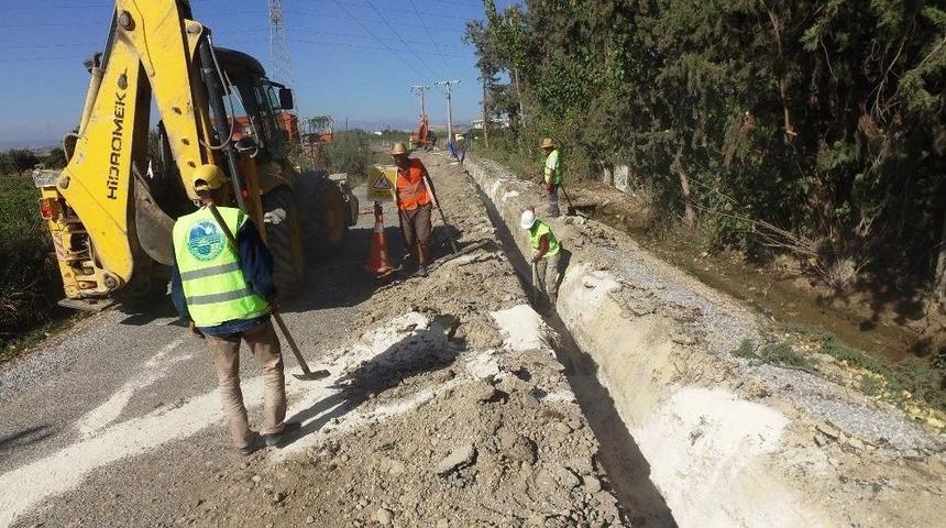 Günyurdu Ve Özlüce’ye Berdan’dan Su Verme Çalışmaları Devam Ediyor