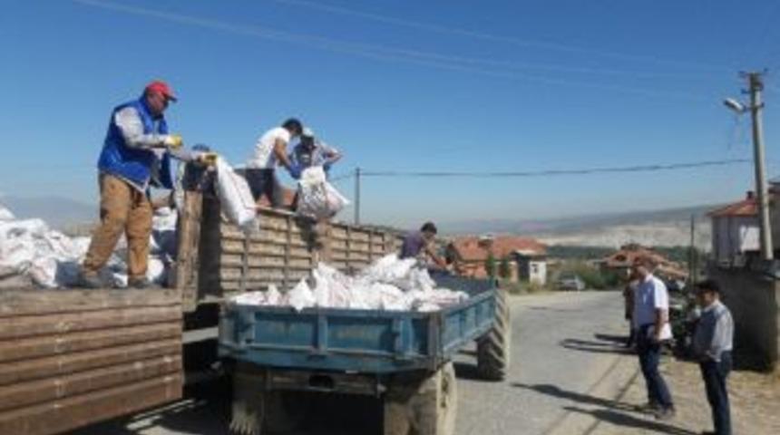 Hisarcık&rsquo;ta 650 Aileye K&ouml;m&uuml;r Yardımı