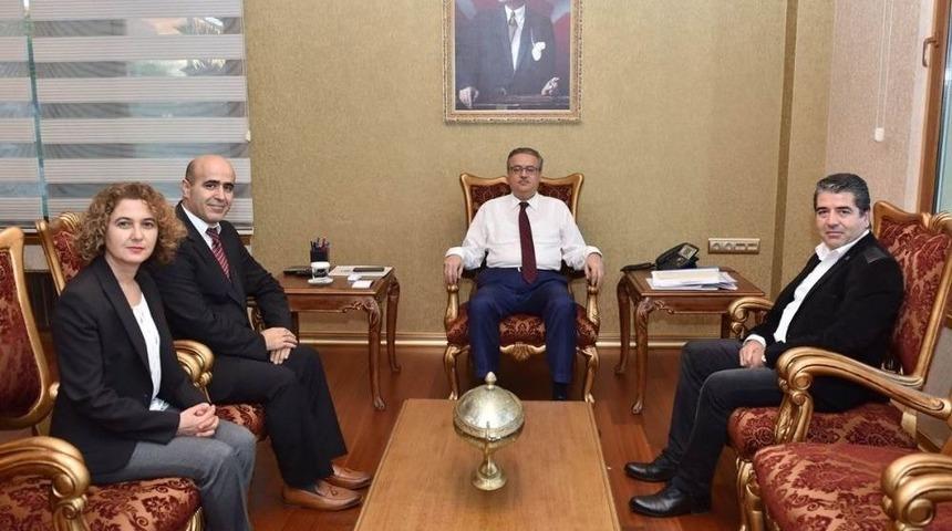 İha B&ouml;lge M&uuml;d&uuml;r&uuml; Kulak&rsquo;tan Vali Su&rsquo;ya Ziyaret