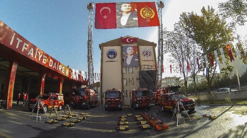 B&uuml;y&uuml;kşehir İtfaiyesine Yeni Ara&ccedil; Ve Ekipman