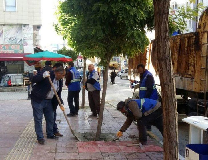 Van’da Kaldırımlar Kışa Hazır G1