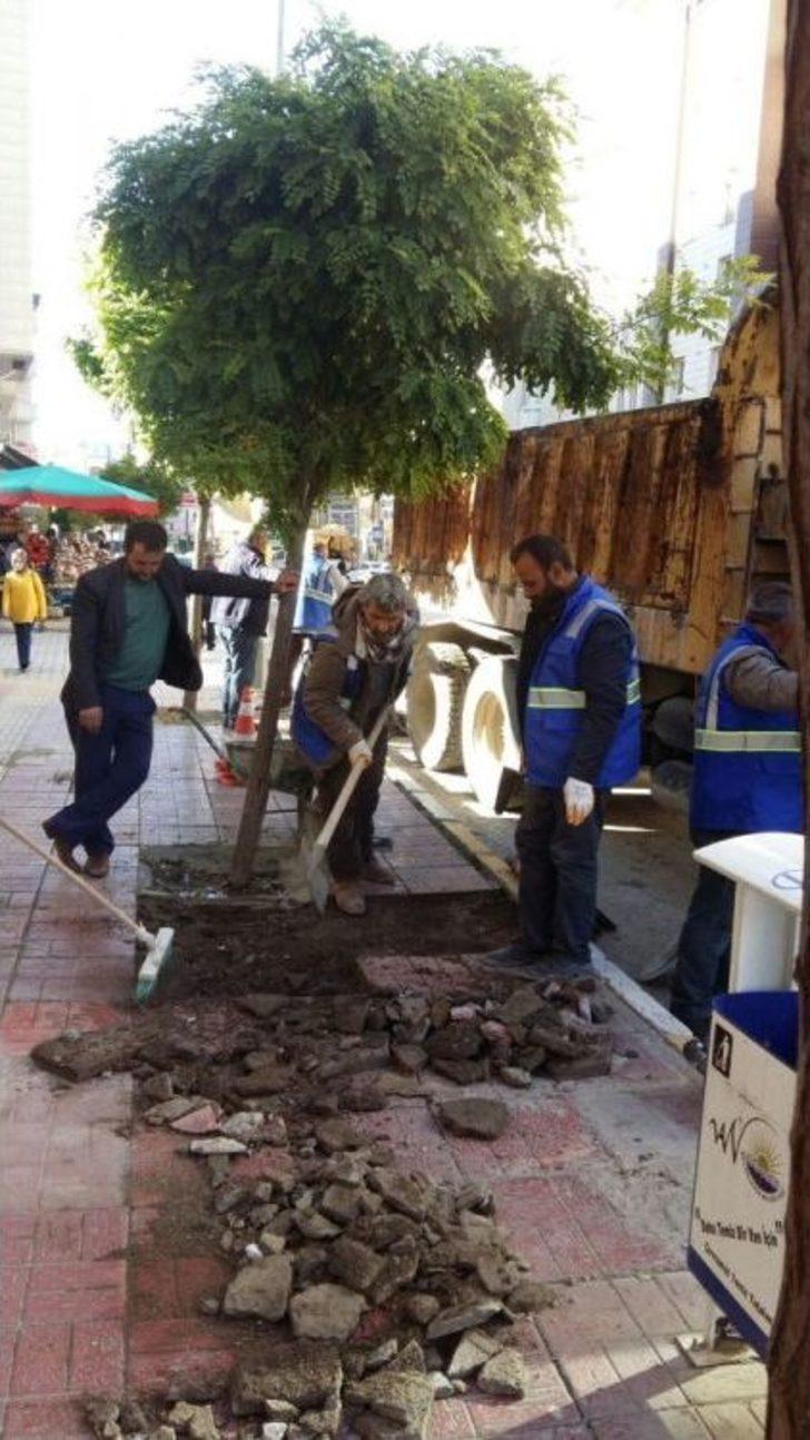 Van’da Kaldırımlar Kışa Hazır G4