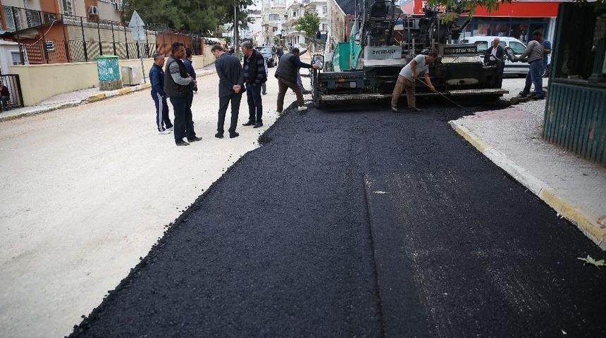 Serik&rsquo;te 70 Kilometre Sıcak Asfalt &Ccedil;alışması Yapıldı