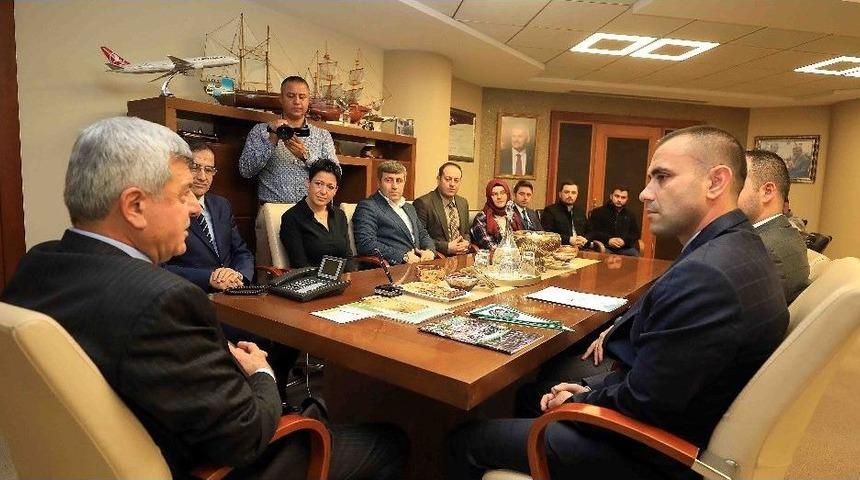 Başkan Karaosmanoğlu, Stktemsilcilerini Ağırladı