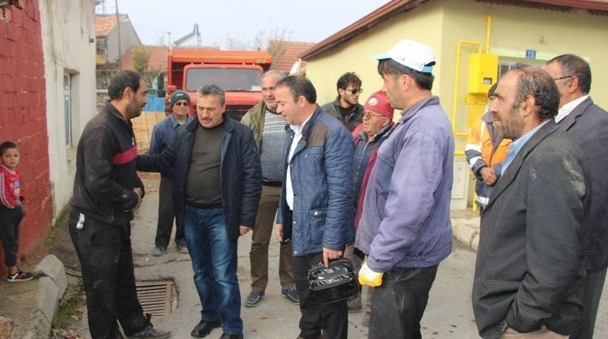 Başkan Tutal&rsquo;dan Evi Yanan Aileye Ziyaret