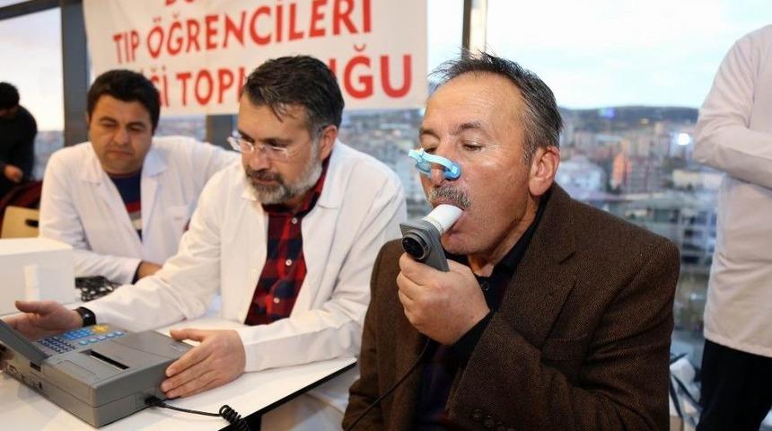 Yozgat&rsquo;ta Vatandaşlara Koah Taraması Yapıldı