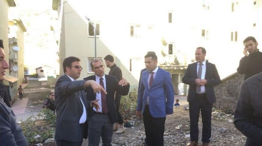 M&uuml;d&uuml;r Durgun Sınırda Ziyaretlerde Bulundu