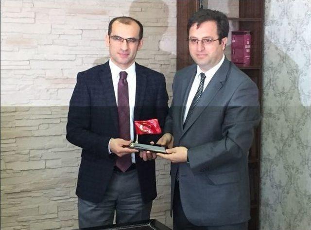 M&uuml;d&uuml;r Durgun Sınırda Ziyaretlerde Bulundu 1