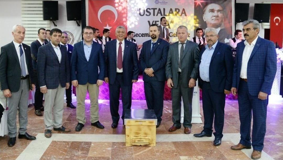 Aydın Marangozlar Odasından &lsquo;ustalara Vefa&rsquo; Gecesi