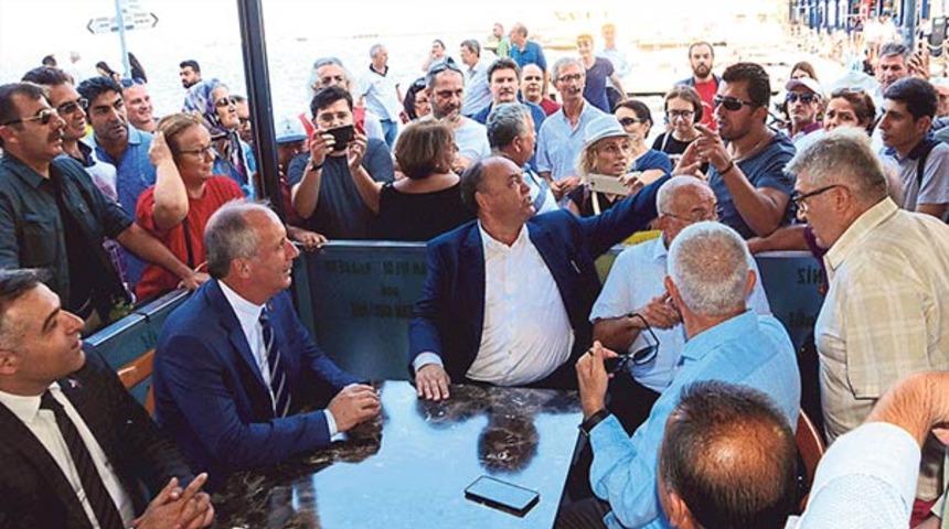 Muharrem İnce'ye İzmir'de şok tepki!