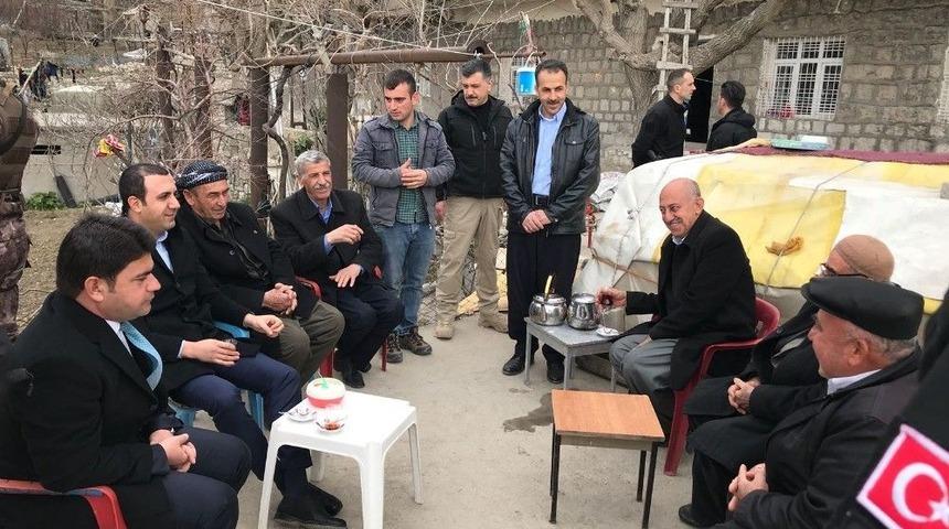 Başkan Bedirhanoğlu İncelemelerde Bulundu