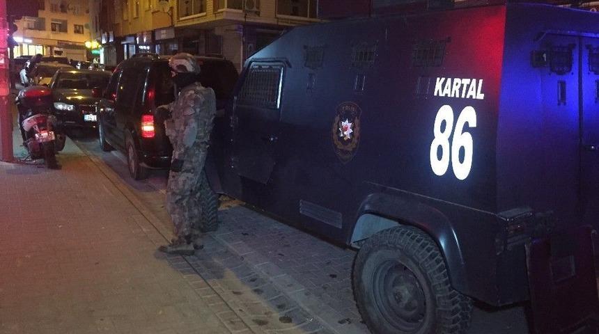 İstanbul&rsquo;da Helikopter Destekli Narkotik Operasyonu