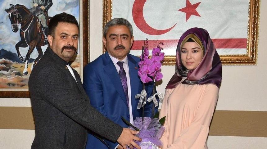 &Uuml;lk&uuml;c&uuml; İş&ccedil;iler Derneği Başkan Alıcık&rsquo;ı Ziyaret Etti