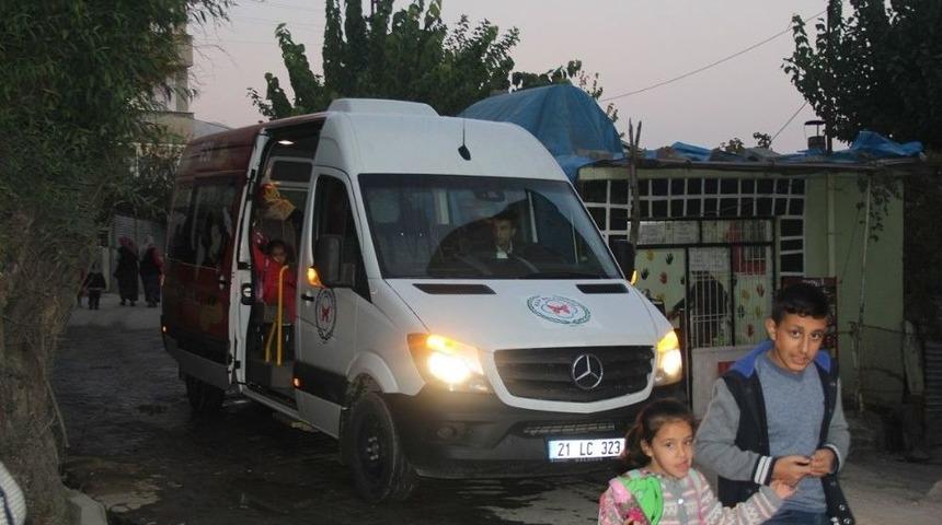 Kulp Belediyesinden Anaokul &Ouml;ğrencilerine &Uuml;cretsiz Servis Aracı