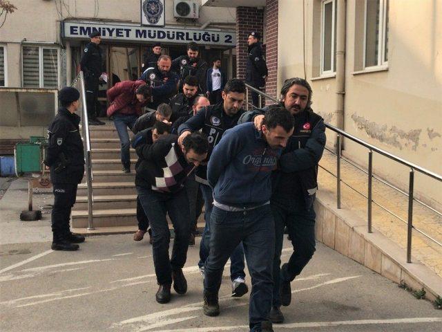 Bursa&rsquo;da Uyuşturucu Operasyonu: 25 G&ouml;zaltı 1