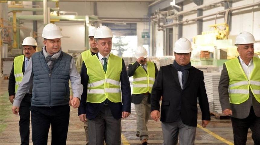Vali B&uuml;y&uuml;kakın&rsquo;dan Sanayi Kuruluşlarına Ziyaret