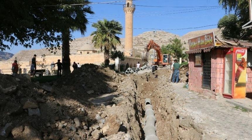 Şuski Halfeti&rsquo;de Alt Yapı &Ccedil;alışmalarına Devam Ediyor