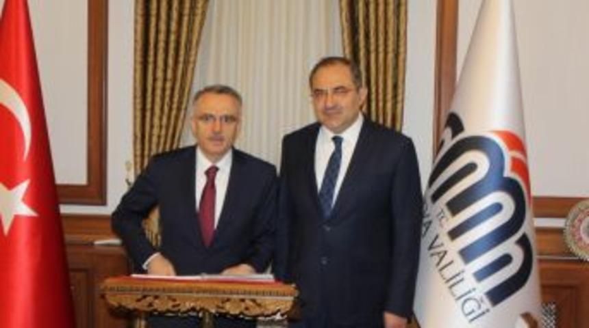 Bakan Ağbal Malatya Valisi Kaban&rsquo;ı Ziyaret Etti