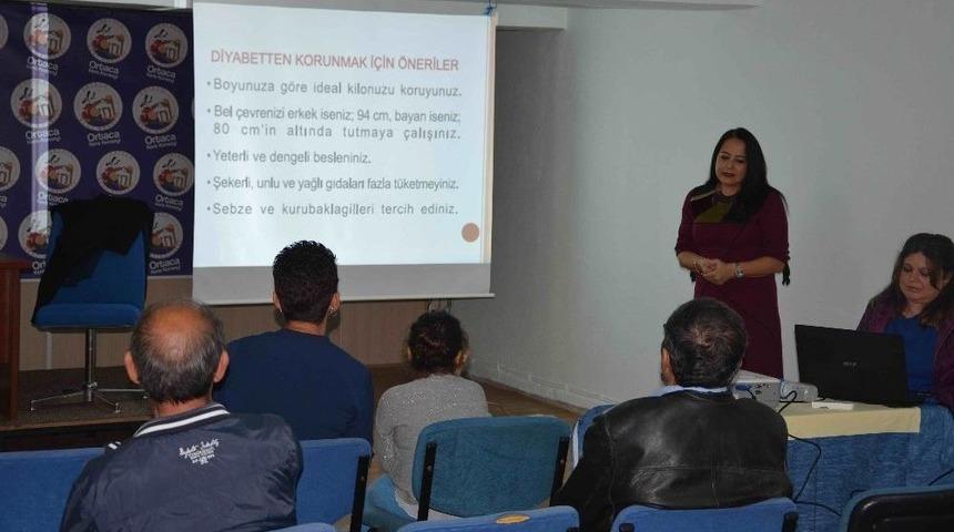 Ortaca&rsquo;da Diyabet Semineri