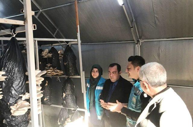 Hisarcık Kaymakamı Ve Belediye Başkanı &Ouml;ğrencilerin &rsquo;meslek Tanıtımı&rsquo; Etkinliğine Katıldı 1