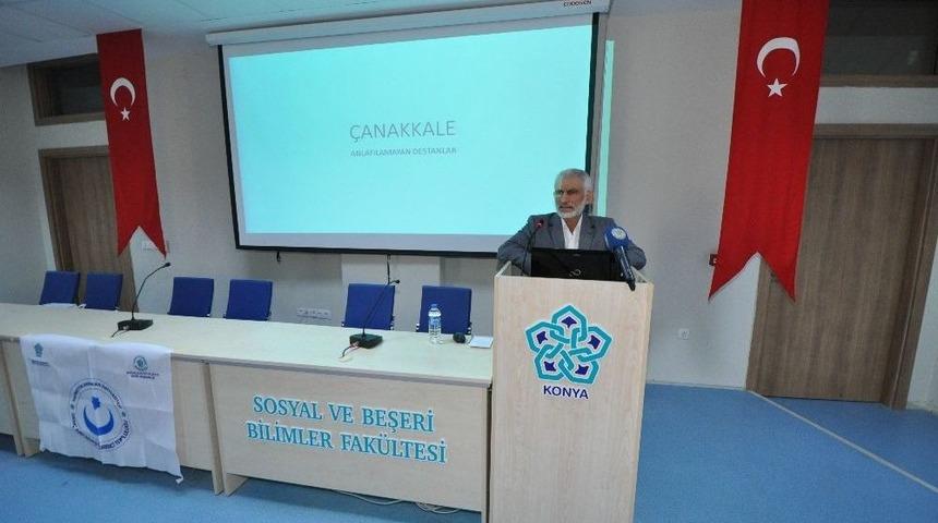 Prof. Dr. Arabacı: &ldquo;&ccedil;anakkale&rsquo;nin Ruh İklimini Okumuşların Okuması Lazım&rdquo;
