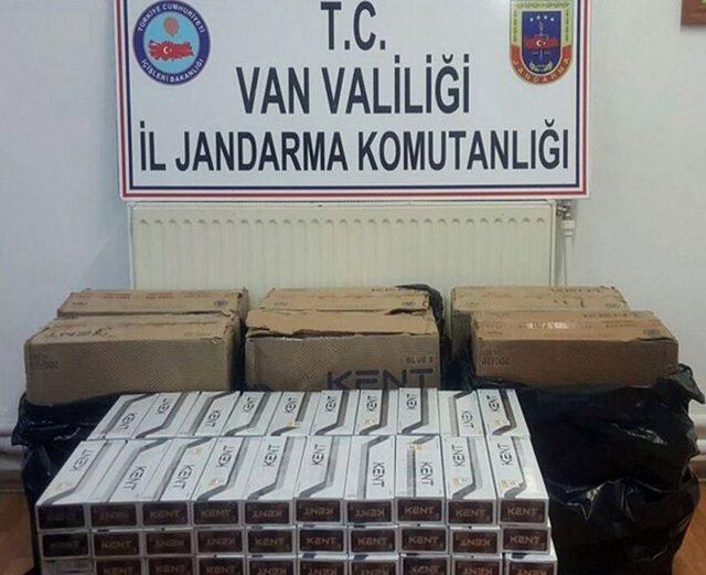 Jandarma 3 Ayrı Operasyonda 21 Bin Paket Kaçak Sigara Ele Geçirdi