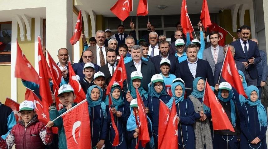 Başkan Aky&uuml;rek Hadim&rsquo;de Yatırımları İnceledi, Halkla Buluştu