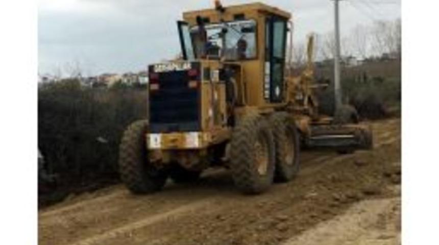 Sultank&ouml;y Mahallesinde Yol &Ccedil;alışmaları Devam Ediyor