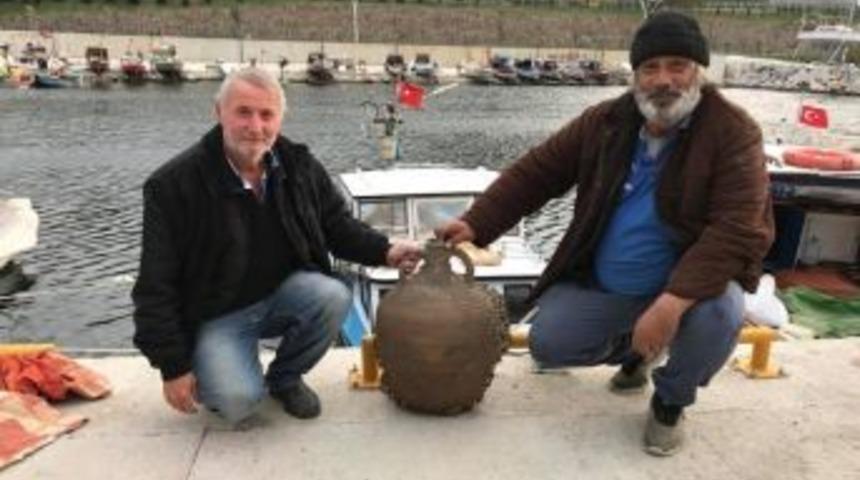 Balık&ccedil;ıların Ağına Bizans D&ouml;nemi&rsquo;ne Ait Tarihi Eser Takıldı