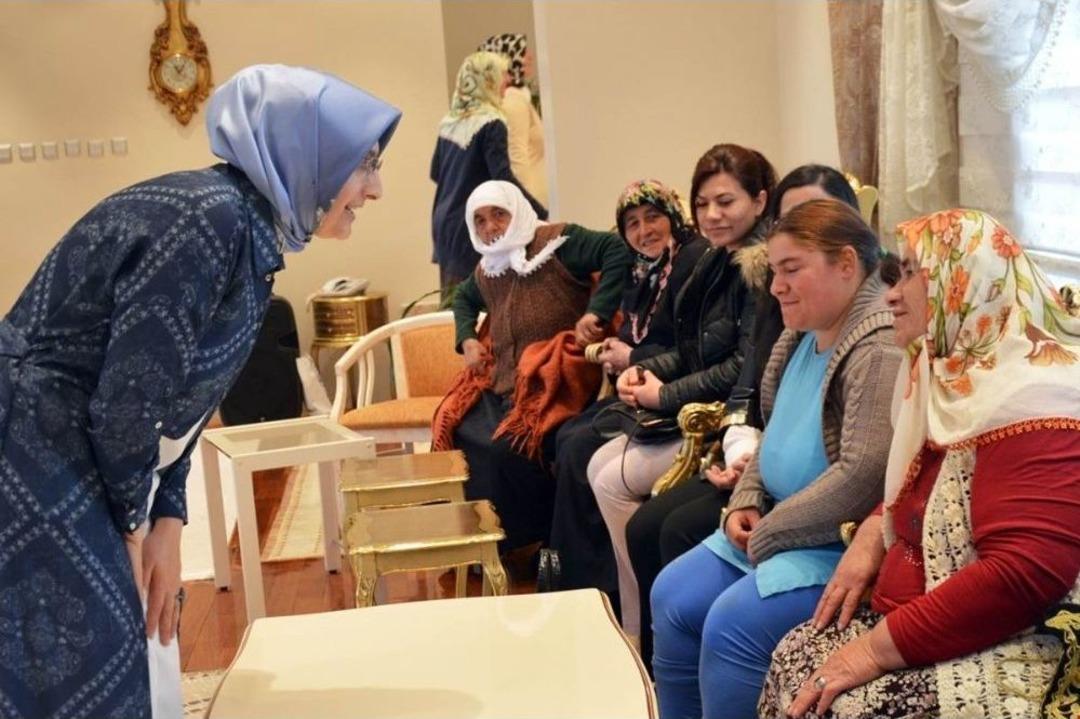 Konakta Şehit Ve Gazi Aileleri Ağırlandı