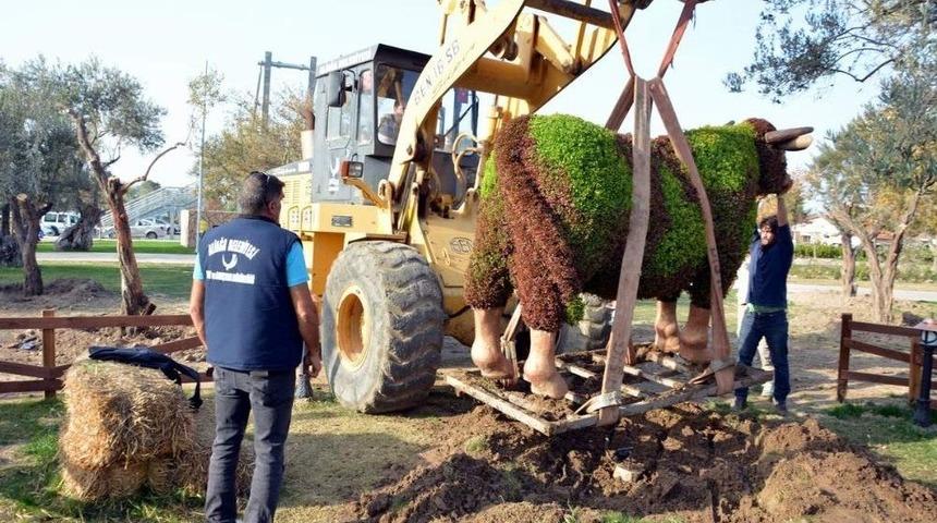 Aliağa&rsquo;nın &Ccedil;iftliğine Kış Bakımı