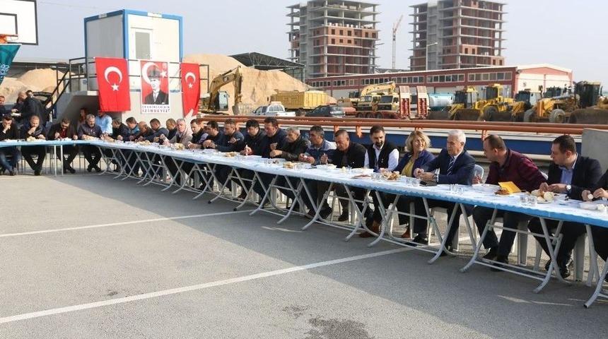 Bozbey Personelle Kahvaltıya Buluştu